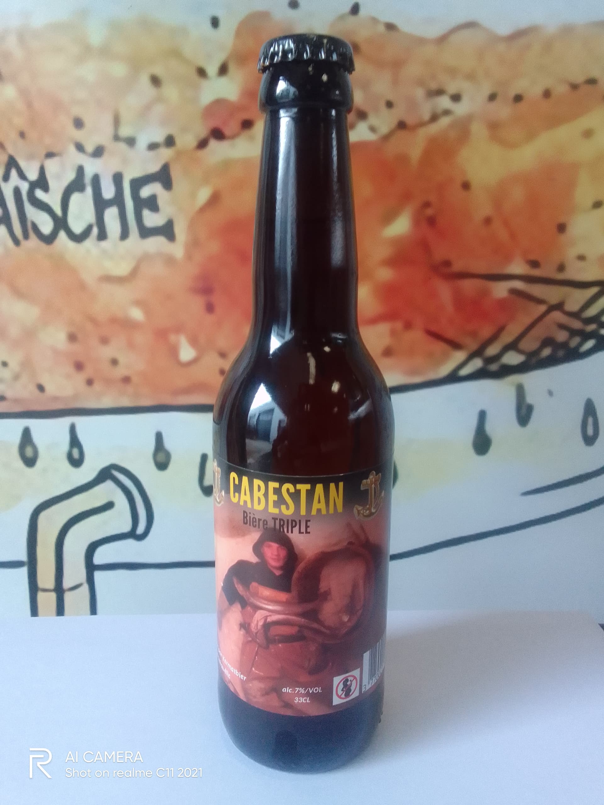 Handwerklich gebrautes helles Bier Cabestan, Set mit 6 x 33 cl