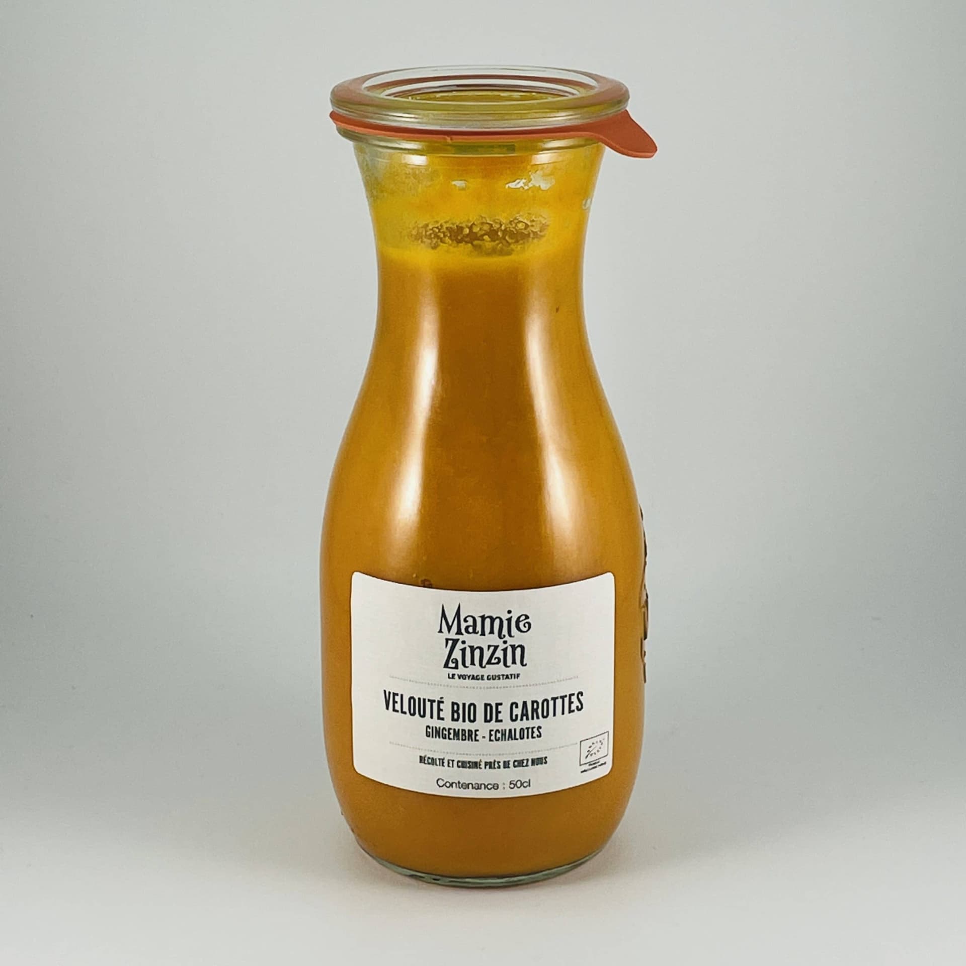 Bio-Karotten-Ingwer-Cremesuppe