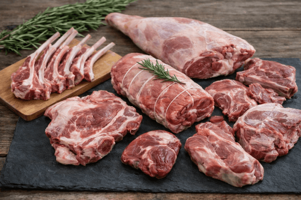 Lamm-Probierpaket aus den Hautes-Pyrénées: etwa 2,5 kg