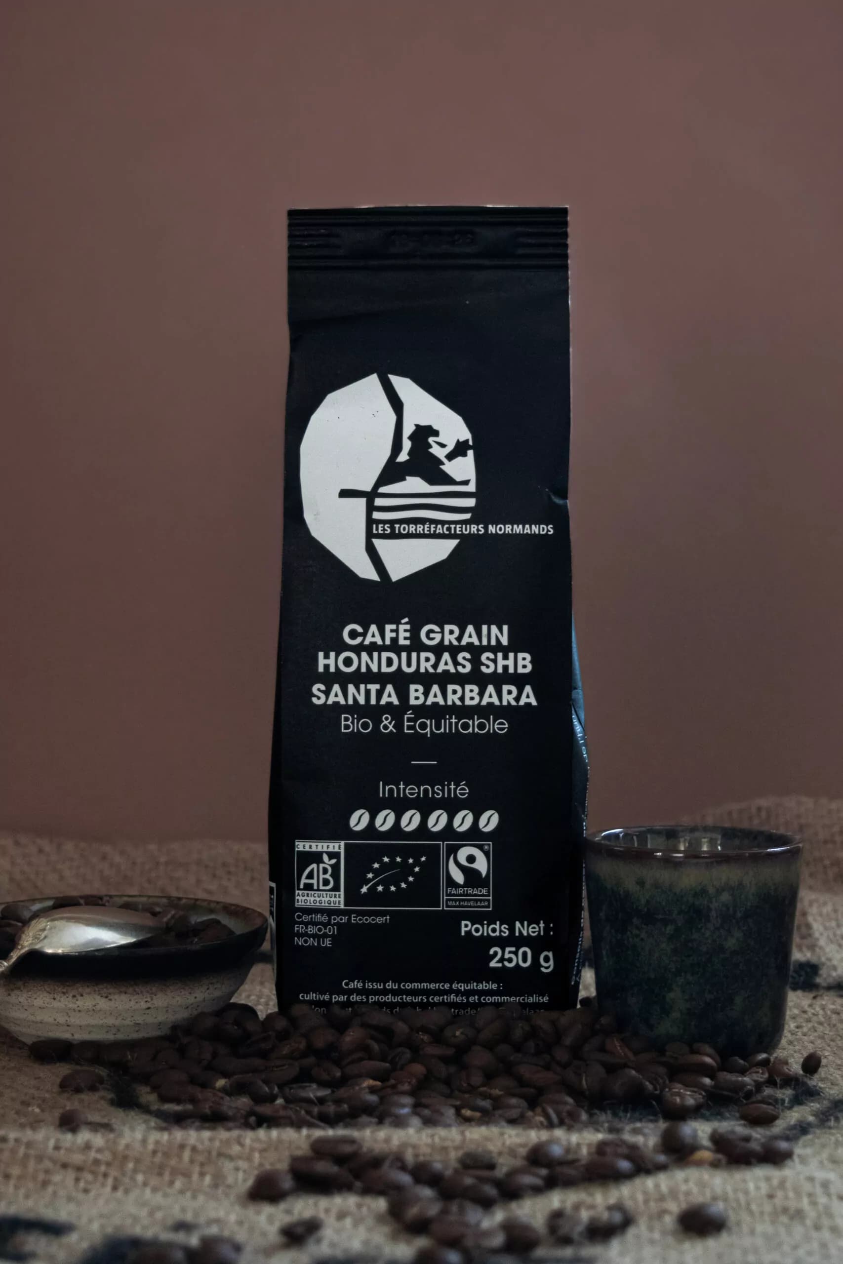 KAFFEE HONDURAS 250 G GANZE BOHNE