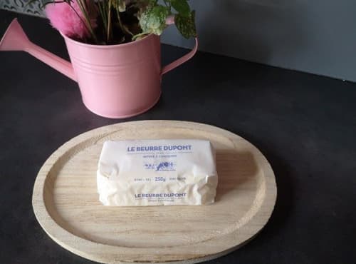 Leicht gesalzene Butter