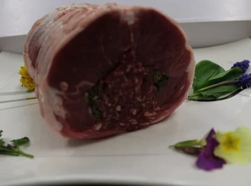 Lammfilet mit Foie-gras-Füllung